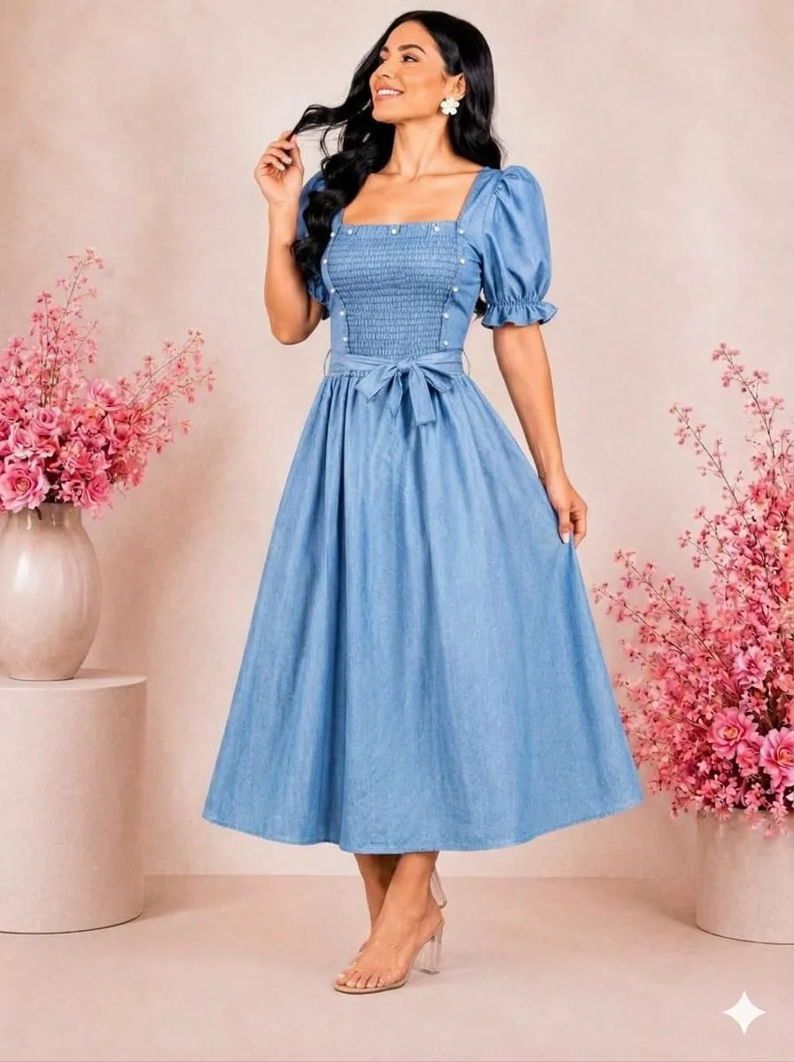 Vestido de mezclilla para dama